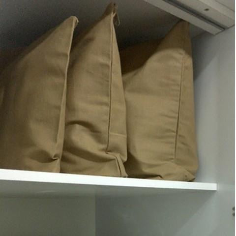 Kit de capas em tecido com ziper para bolsas com 3 unidades para proteger da poeira e danos dentro de armarios e closets..